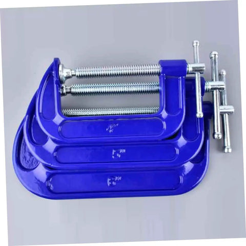 Heavy Duty 4 Inch G Clamp Table Mount for Woodworking and Metalworking Projects, a super sturdy workholding clamp.