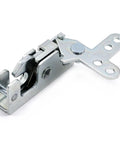 Under Draw Latch Lock Hasp Two Way Toggle For Carbon Steel Cabinet Door Industrial Hardware Yellow Latch Color Durable 1 Piece