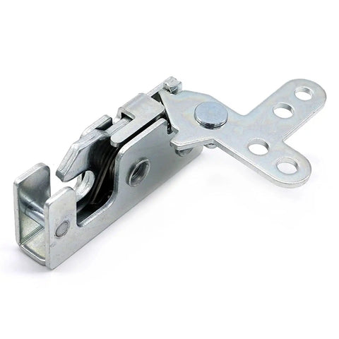 Under Draw Latch Lock Hasp Two Way Toggle For Carbon Steel Cabinet Door Industrial Hardware Yellow Latch Color Durable 1 Piece