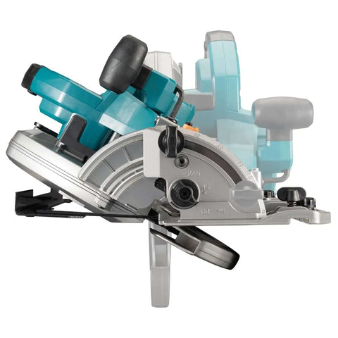 Rock Solid Heavy Duty Cordless Circular Saw Featuring 40V Power Platform And High Speed Cutter for clean trim jobs with angled cutting. 