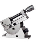Tiltable Stainless Steel Angle Vise For Woodworking And Metalworking Rock Solid Sine Clamp With 2 Inch Jaw on white background