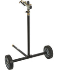 Wheeled Sprinkler With 1 Inch Head And 3 Nozzles For Big Yard Coverage 120 Foot Diameter Reaches 11,000 Sq Ft 7 To 14 GPM