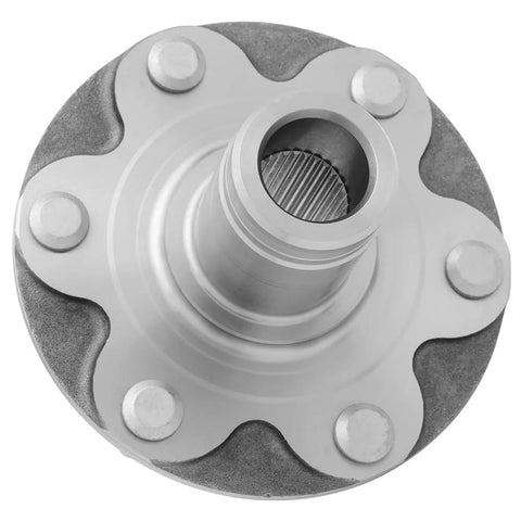 Front view of Front Wheel Hub Bearing ABS Repair Kit For 4WD Toyota Vehicles, Complete Assembly Fits 1996-2002 4Runner, 2001-2007 Sequoia, 1995-2004 Tacoma, 2000-2006 Tundra, Front Driver Side Or Passenger Side
