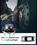 Front Wheel Hub Assembly 515064 With ABS Sensor 6-Lug Drop-In Ready Fit Nissan Frontier 2005-2016 shown close up and installed