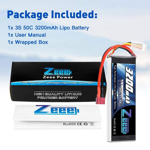 3S LiPo Battery 2200mAh 11.1V 50C Shorty Pack With XT60 Plug For RC Cars Trucks Boats Drones Planes Quadcopters And FPV Racing