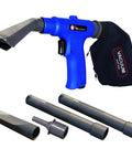 Dual Action Pneumatic Vacuum And Air Blow Gun With 6 Attachments 150 PSI Power For Auto Shop Cleaning Heavy Duty Tool