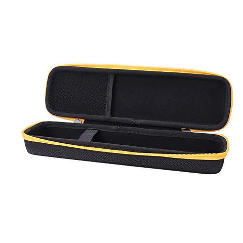Open black EVA hard case for T5/T6 testers with internal pocket, Rugged Hard Case Replacement For T5 And T6 Series Electrical Voltage Continuity And Current Testers Protects Your Gear With Crush Resistant Water Resistant EVA Shell Protection.
