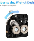 Close-up of Direct Drive Extruder Upgrade Kit For K1 Series And Ender 3 V3 1.75mm Filament Dual Gear Feeding