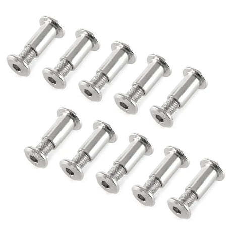 Heavy Duty M6 X 16mm Hex Socket Cap Bolts And Barrel Nuts Kit With Allen Wrench Industrial Grade Stainless Steel fasteners set.
