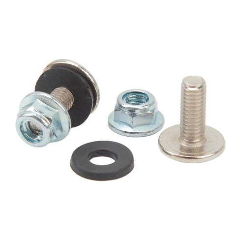16 Piece Mudguard Bolt Washer Nut Screw Kit With M6 Threads For ATV Quad 4 Wheelers Built Beefy To Handle Rough Trails Hardware