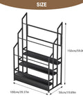 No Fuss Heavy Duty Three Tier Commercial Textile Fabric Roll Organizer Built Like A Tank With Detachable Rods For Vinyl Spools Keeping Your Workroom Tidy And Rolling Right, dimensions 150x100x50 cm.