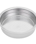 Pressurized Filter Basket In Stainless Steel For Espresso Machines Barista Grade Single Cup Accessory For Home Coffee Setup Easy Clean