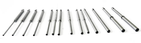Valve Seat Grinding Straight Pilots Set Of 14 For Grinder Alignment And Cylinder Head Repair, Pro Grade Top Size 0.385 Inches, Compatible With Sioux Neway Kwikway, 4.5mm To 11/32 Inches displayed in a row on white background