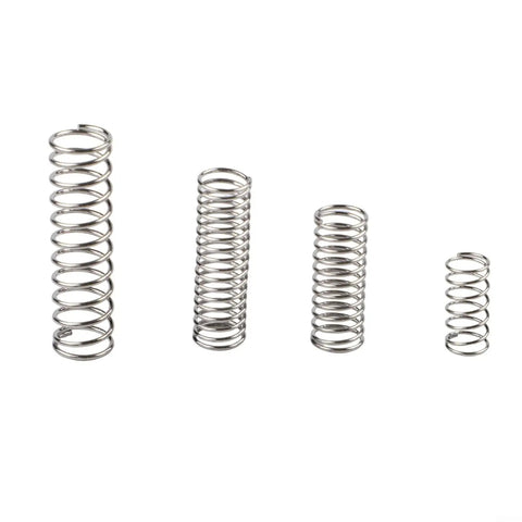 300 Piece Compression Spring Assortment Kit With 23 Sizes Premium Grade 304 Stainless Steel Springs For DIY Home Garage Car Auto Bike Door Mechanic Repairs And Custom Projects In Durable Storage Box, four sizes