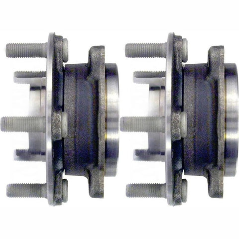 Side view of 4 Piece Front And Rear Wheel Bearing And Hub Assembly Kit For CX 5 2013 2014 2015 2016 2017 2018 Direct Fit Replacement