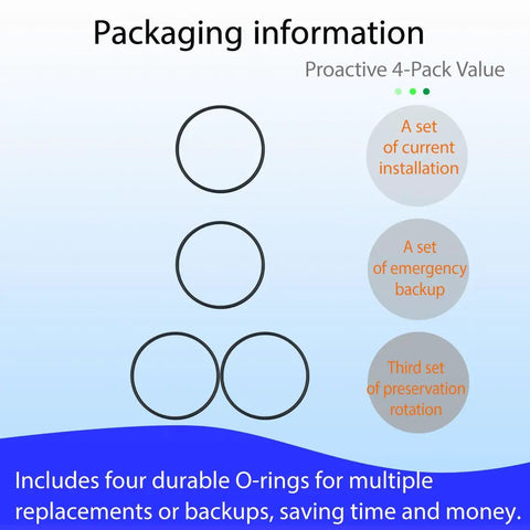 Packaging information for Rock Tumbler Drive Belt For Thumler's A-R1, A-R2, A-R3, A-R6, A-R12 And Model B401 Tumblers, 4-pack display