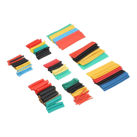 Check Out This Awesome 164pcs Heat Shrink Tubing Kit With 8 Sizes And 5 Colors For Your Wiring Needs Featuring Flame Retardant Polyolefin Wire Sleeves With Strong Insulation For Electricians And DIY Projects To Keep Cables Safe From Damage., assorted heat shrink tubing sizes and colors