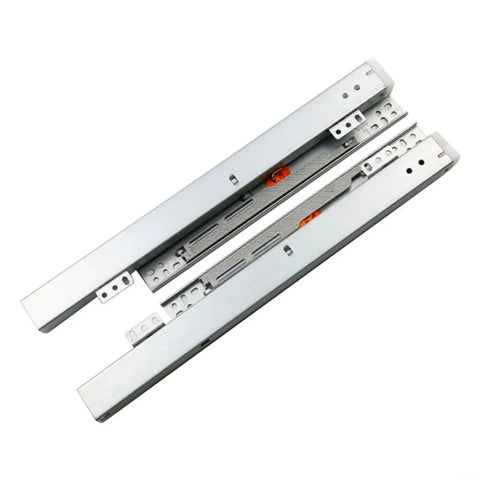 Under Mount Drawer Slides With Soft Close Full Extension Floor Mount Rails 500mm Steel Heavy Duty Cabinet Drawers Quiet Operation For Kitchen Pantry Office 1 Pair