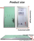 Product size details of No Fuss Flush Mount Fire Rated Hidden Access Door Kit Featuring Paintable Gypsum Surface And Built Tough Aluminum Frame.