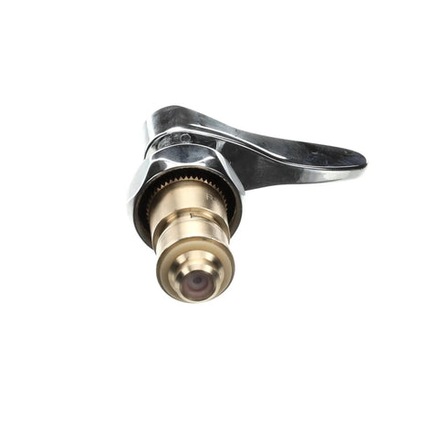 Cerama RTC Hot Water Valve With Check Valve And Lever Handle Pro Grade Replacement Part For Commercial Sinks OEM Quality Fit Easy Install Built To Last High Performance Water Control brass valve close-up