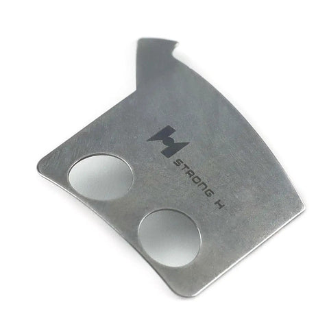Knife Guard Plate Replacement Set For Sewing Machines Ten Piece Kit Fits Mitsub DY359 PLK2010 2516 steel plate close-up
