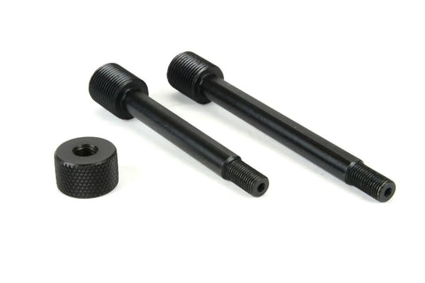 Double D Punch Die Set Pro Grade 0.769 In By 0.642 In Knockout Holes with Case Hardened Tool Steel Dies