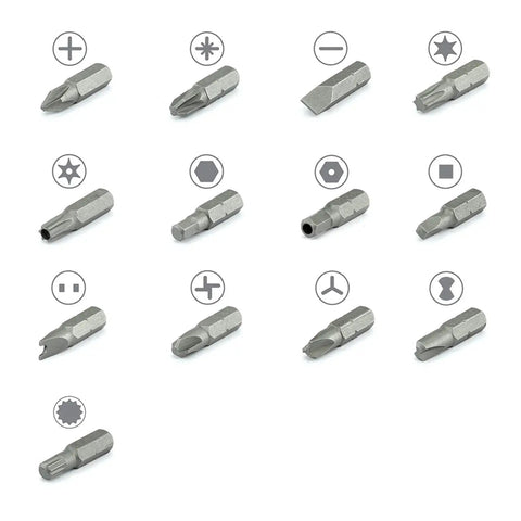101 Piece Pro Grade Security Screwdriver Bit Set With Bonus Ratchet Driver For Standard And Tamper Proof Bits Including Phillips Pozi Slotted Hex Torx Square XZN Spanner Torq TriWing Clutch