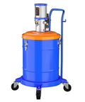Heavy Duty Pneumatic Grease Pump For 5 Gallon Drums, 70 To 1 Pressure Ratio, 40L Capacity, Easy Setup With Adjustable Regulator