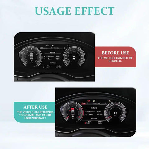 Usage effect of Heavy Duty Three Pack AMI Midi Automotive Fuses Offering Sixty Amp Bolt On Mounting before and after use.