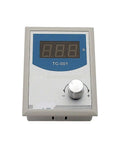 Front view of Magnetic Powder Tension Controller With Manual Adjustment for Industrial Clutches and Brakes, model TC-001.