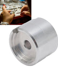 Pro Grade Aluminum Watch Movement Holder For 2824 2892 NH35 NH36 2813 8200, tool with hands repairing a watch