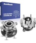 Rear Wheel Hub Bearing Assemblies Left And Right Without ABS Replacement For 2013 To 2019 Ford Escape And 2015 To 2019 Lincoln MKC 2 Piece Set