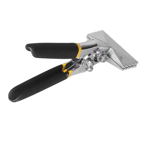 Sheet Metal Bender Hand Seamer Pliers Alloy Steel For Bending Seaming And Flattening Metal 80MM Straight Style, compact grip.