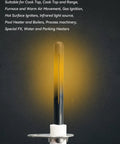 120V Silicon Nitride Hot Rod Ignitor Replacement for Silicon Carbide Igniters in Gas Fired Furnaces Water Heaters Boilers