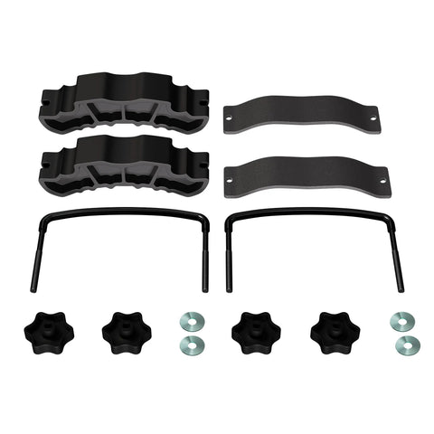 Beefy Heavy Duty Roof Rack U Bolt Set 2 Pack Mounting Hardware For Roof Rack And Platform Fits Square Bars 4 To 4.6 In Wide