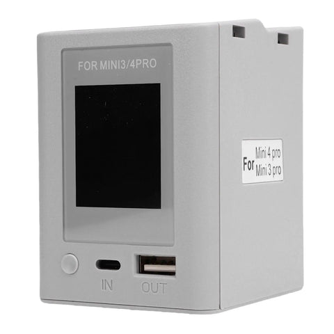 Two Way Drone Battery Charging Hub With Smart Display And Dual Battery Charger Station For Drones Portable Power Bank Function