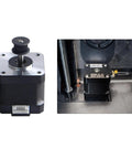 Front view: NEMA 17 Z-axis motor for Creality K1, 42×40mm body, 1.8° step, 1.0A, 2-phase with 2GT pulley
Installed view: Creality K1 Z-axis NEMA 17 motor with 2GT pulley, wired in printer