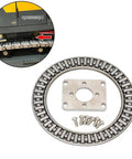Superior RC Slewing Ring Assembly With Upgraded Steel Axial Roller Bearings For Ec160e E010 E111 showing bearing and mounting plate.