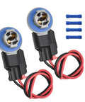 Tail Light Side Marker Lamp Bulb Socket Holder And Pigtail Wire Harness Kit For 2002-2024 Ram 1500 2500 3500 Durango Patriot Compass Liberty