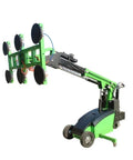 1200kg Electric Glass Vacuum Lifter With Rock Solid Hydraulic Suction Cups And No Sweat Maneuvering Cart for lifting panels.