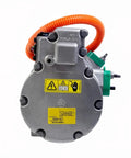 High Voltage Electric AC Air Conditioning Compressor For Tesla Model S And Model X, heavy duty unit with orange power cord, OEM grade design.