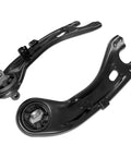 Upgrade Your Ride With These Heavy Duty Rear Trailing Arm Suspension Kits For Hyundai Tucson And Kia Sportage Models From 2010 Through 2016 Featuring OEM Fitment Plus Durable Construction To Restore Smooth Handling And Keep You Rolling Smooth As, black steel rear trailing arm pair