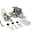 Industrial Leather Skiving Motor SM-801 1200 RPM Electric Shovel Skin Cutter with accessories, suitable for sewing machines
