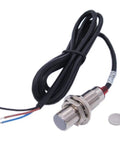 Ten Millimeter Hall Effect Proximity Sensor With NPN Normally Open Output, DC Five To Thirty Volts, 12 Millimeter Thread, Inductive Switch
