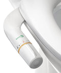 Ultra Slim Bidet Attachment For Toilet With Dual Nozzles For Feminine And Posterior Wash No Electric Sprayer Adjustable Water Pressure Easy