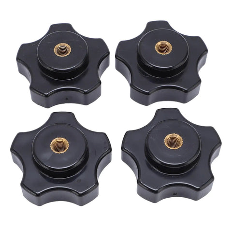 Adjustable Featherboard And Router Table Fence For Table Saw Or Band Saw To Stop Kickback Dead Keep Your Stock Locked Tight Boost Shop Precision And Nail Safer Cuts With Heavy Duty Clamping Grip black plastic knobs for easy grip and secure adjustment.