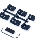 Rail Mount Key Kit 69177 For TLR 7 HLX TLR 7 X TLR 8 G Light Universal Rails Six Precision Inserts For Easy Quick Mount On Any Rail System Includes Six Inserts For Hassle Free Rock Solid Mounting, shown with inserts, Allen key, and C-clips