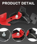 Spring Parking Brake Thingy Kit for Polaris RZR and Ranger UTVs easy install detailed view with bolts and spring mechanism
