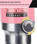 50 Ton Hydraulic Gear Puller For Bearings Hubs Flanges And Gears, Heavy Duty Separator Tool, pressure relief valve detail