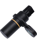 Three Piece Updated Pressure Transducer Sensor Kit For Dodge Ram Chrysler Jeep Automatic Transmissions 45RFE 545RFE 68RFE Input Output Speed Sensor Plug And Play Upgrade Fits 1999 And Up Vehicles, showing a close-up of a black input speed sensor.